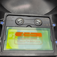 Сварочная маска хамелеон, автоматическая, красная, "MAXIMUM" MX 06638 (в упаковке). оптом