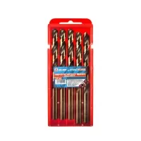 Сверла по металлу кобальтовые 10 мм, 5 шт., HSS CO, P6M5K5, "MAXIMUM" MX 10109